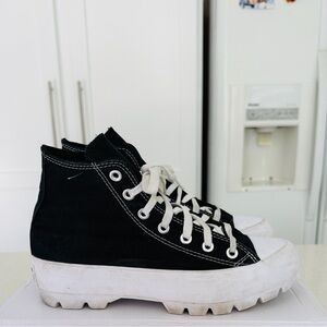 Converse All Star Women's Classic Black and White Sneakers